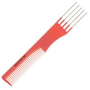 Hairtools Head Jog 204 Metal Pin Comb Pink 1