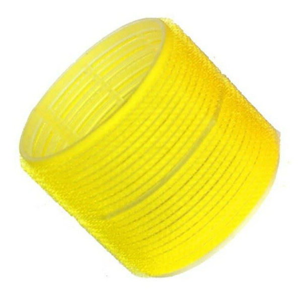 Hairtools Cling Rollers Jumbo Yellow 66mm pk6 1