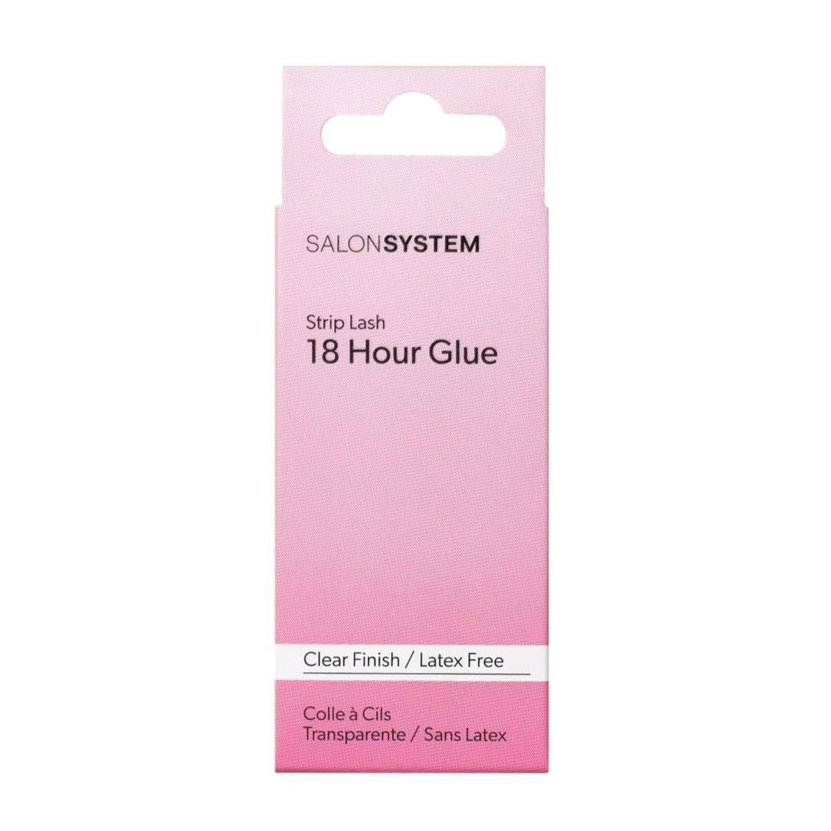 Salon System Strip Lash 18h Glue 4.5ml (Latex Free) Strip